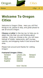 Mobile Screenshot of oregon-cities.com